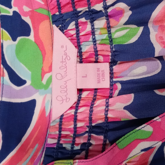 💞VERY HTF Lilly Pulitzer💞 - Sunny Shoulder Elsa Top - Picture 3 of 12